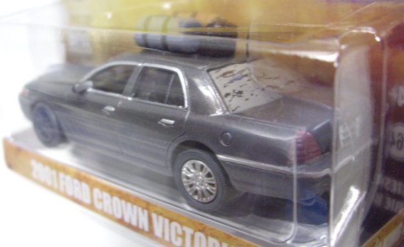 画像: 2016 GREENLIGHT HOLLYWOOD SERIES 14 【2001 FORD CROWN VICTORIA】 DK.GRAY/RR (THE WALKING DEAD AMC) 