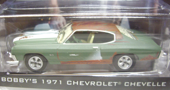 画像: 2016 GREENLIGHT HOLLYWOOD SERIES 14 【BOBBY'S 1971 CHEVROLET CHEVELLE】 DK.GREEN/RR (SUPERNATURAL JOIN THE HUNT) 