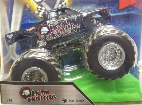 画像: 2016 MONSTER JAM includes STUNT RAMP! 【METAL MULISHA】 BLACK (MUD TREADS)