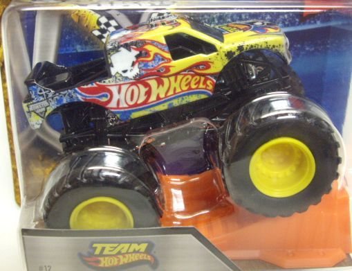 画像: 2016 MONSTER JAM includes STUNT RAMP! 【TEAM HOT WHEELS】 BLACK