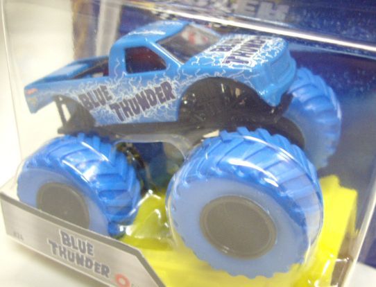 画像: 2016 MONSTER JAM includes STUNT RAMP! 【BLUE THUNDER】 LT.BLUE (COLOR TREADS)