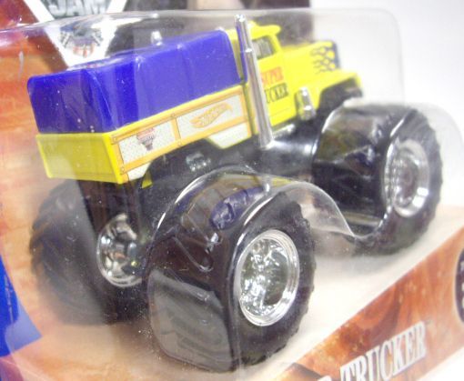 画像: 2004 MONSTER JAM 【SUPER TRUCKER】 YELLOW-BLUE