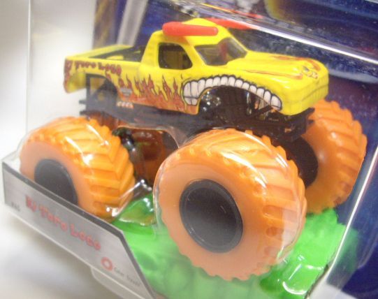 画像: 2016 MONSTER JAM includes STUNT RAMP! 【EL TORO LOCO】 YELLOW (COLOR TREADS)