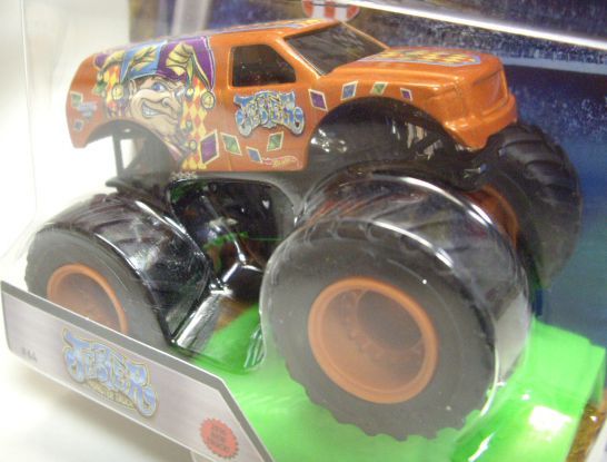 画像: 2016 MONSTER JAM includes STUNT RAMP! 【JESTER MONSTER TRUCK】 DK.ORANGE  (2016 NEW TRUCK!)