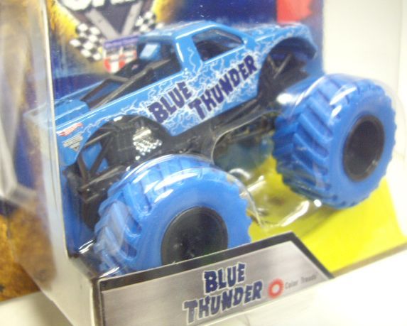 画像: 2016 MONSTER JAM includes STUNT RAMP! 【BLUE THUNDER】 LT.BLUE (COLOR TREADS)