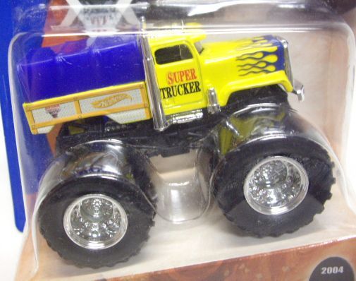 画像: 2004 MONSTER JAM 【SUPER TRUCKER】 YELLOW-BLUE