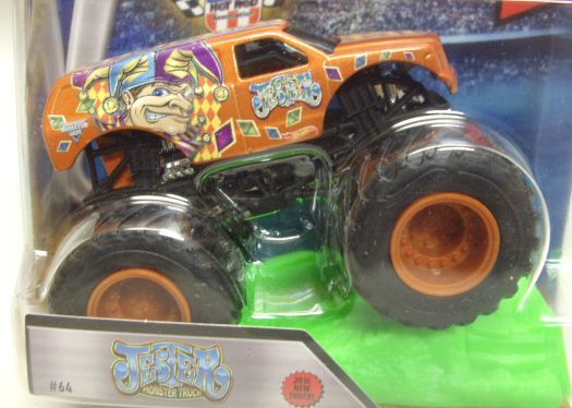 画像: 2016 MONSTER JAM includes STUNT RAMP! 【JESTER MONSTER TRUCK】 DK.ORANGE  (2016 NEW TRUCK!)