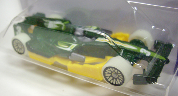 画像: 【F1 RACER】 DK.GREEN-YELLOW/LACE (タイヤは蓄光です）