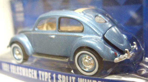 画像: 2016 GREENLIGHT CLUB V-DUB S3 【1951 VOLKSWAGEN TYPE 1 SPLIT WINDOW BEETLE】 BLUESILVER/RR (前後フード開閉タイプ）