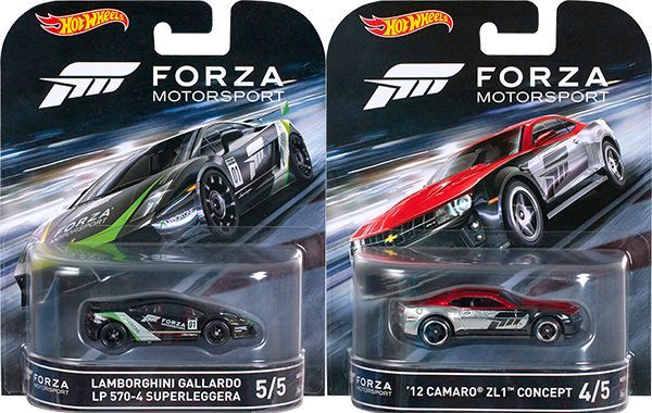 画像: 2016 RETRO ENTERTAINMENT 【Dアソート "FORZA MOTORSPORT" 5種セット】 Alfa Romeo Giulia Sprint GT/ALamborghini Gallardo LP570-4 Superleggera/’73 Ford Falcon XB’17 Ford GT/’12 Camaro ZL-1 Concept