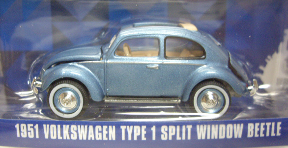 画像: 2016 GREENLIGHT CLUB V-DUB S3 【1951 VOLKSWAGEN TYPE 1 SPLIT WINDOW BEETLE】 BLUESILVER/RR (前後フード開閉タイプ）