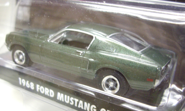 画像: GREENLIGHT HOLLYWOOD SERIES12??? 【"BULLITT" BULLITT'S 1968 FORD MUSTANG GT】 DK.GREEN/RR (カラー・バリエーション？）