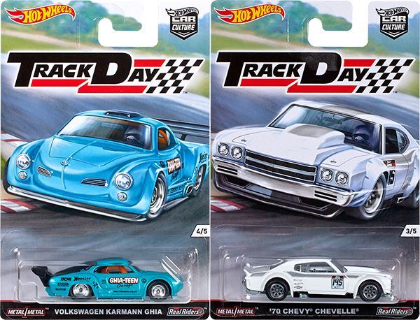 画像: 2016 HW CAR CULTURE - 【Dアソート TRACK DAY 5種セット】 DATSUN BLUEBIRD 510 / VOLKSWAGEN KARMANN GHIA / '70 CHEVY CHEVELLE / PORSCHE 964 (NEW CAST) /'78 PORSCHE 935