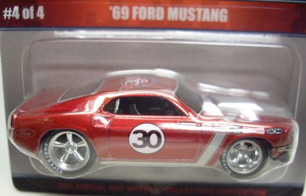 画像: 2016 30th Annual Convention 【'69 FORD MUSTANG】 RED/RR (1400台限定）(FINALE CAR)