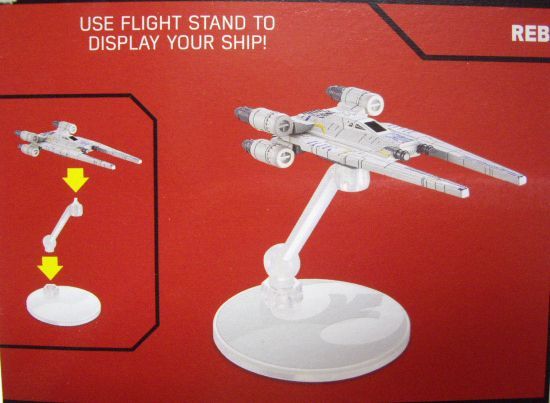 画像: 2017 HW STAR WARS STARSHIP 【"ROGUE ONE" REBEL U-WING FIGHTER】　WHITE (2017 CARD)