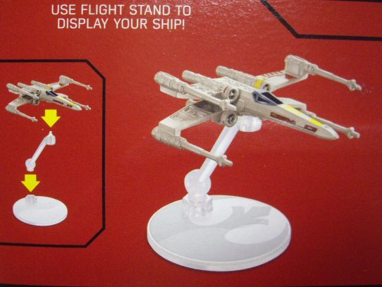 画像: 2017 HW STAR WARS STARSHIP 【X-WING FIGHTER RED FIVE】　WHITE (2017 CARD)