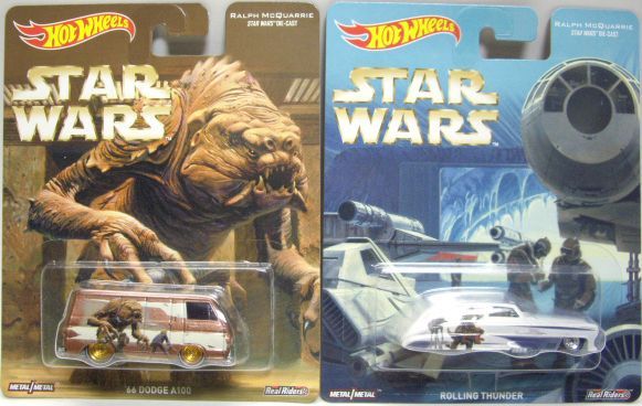 画像: 2016 POP CULTURE - STAR WARS 【6種セット】 '66 DODGE A100/FORD TRANSIT SUPERVAN/HIWAY HAULER/'67 FORD BRONCO/'34 CHRYSLER AIRFLOW/ROLLING THUNDER