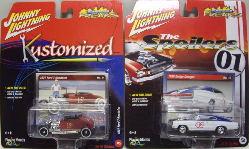 画像: 2016 JOHNNY LIGHTNING - STREET FREAKS S2 【6種セット(A)】1957 CHEVY NOMAD/1981 CHEVY MALIBU/1927 FORD T-ROADSTER/1966 DODGE CHARGER/1964 VW TYPE 2 TRANSPORTER/GEORGE BARRIS PHAETON