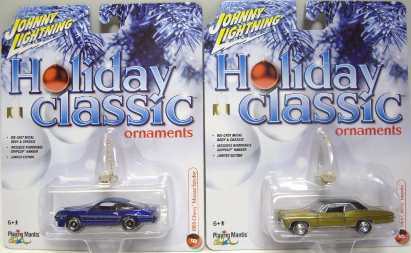 画像: 2016 JOHNNY LIGHTNING - HOLIDAY CLASSICS ORNAMENTS S1 【6種セット】　