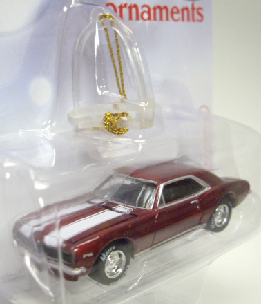 画像: 2016 JOHNNY LIGHTNING - HOLIDAY CLASSICS ORNAMENTS S1 【1967 CHEVY CAMARO】 RED/RR　