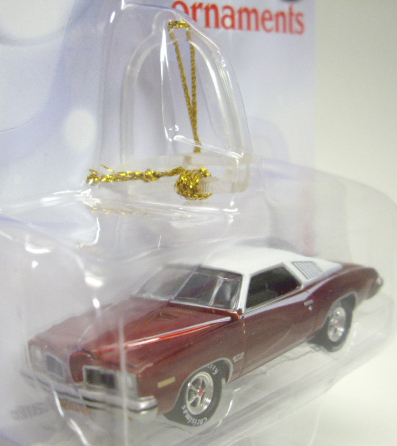 画像: 2016 JOHNNY LIGHTNING - HOLIDAY CLASSICS ORNAMENTS S1 【1973 PONTIAC GTO】 RED-WHITE/RR　