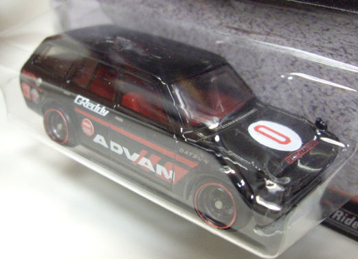 画像: 2016 HW CAR CULTURE - JAPAN HISTORICS 【'71 DATSUN 510 WAGON】 BLACK/RR