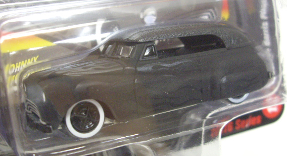 画像: 2016 JOHNNY LIGHTNING - STREET FREAKS S2 【GEORGE BARRIS PHAETON】 BLACK-BLACK (BLACK WITH FLAMES)