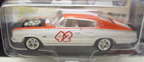 画像: 2016 JOHNNY LIGHTNING - STREET FREAKS S2 【1966 DODGE CHARGER】 WHITE-RED (THE SPOILERS)