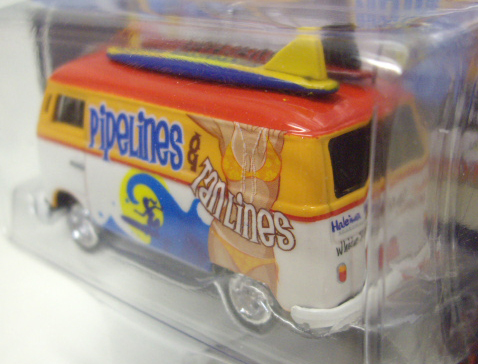 画像: 2016 JOHNNY LIGHTNING - STREET FREAKS S2 【1964 VW TYPE 2 TRANSPORTER】 RED-YELLOW-WHITE (SURF RODS)