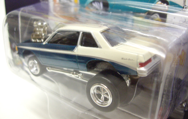 画像: 2016 JOHNNY LIGHTNING - STREET FREAKS S2 【1981 CHEVY MALIBU】 AQUA-WHITE (ZINGERS!)