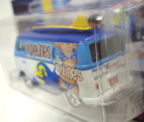 画像: 2016 JOHNNY LIGHTNING - STREET FREAKS S2 【1964 VW TYPE 2 TRANSPORTER】 BLUE-WHITE (SURF RODS)