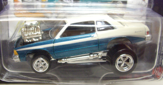 画像: 2016 JOHNNY LIGHTNING - STREET FREAKS S2 【1981 CHEVY MALIBU】 AQUA-WHITE (ZINGERS!)