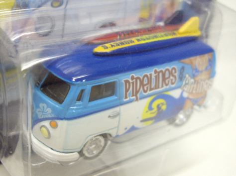 画像: 2016 JOHNNY LIGHTNING - STREET FREAKS S2 【1964 VW TYPE 2 TRANSPORTER】 BLUE-WHITE (SURF RODS)