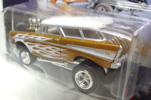 画像: 2016 JOHNNY LIGHTNING - STREET FREAKS S2 【1957 CHEVY NOMAD】 ORANGE-WHITE (ZINGERS!)