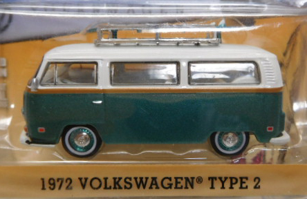 画像: 2016 GREENLIGHT HOBBY EXCLUSIVE 【1972 VOLKSWAGEN TYPE 2】 WHITE-GREENSILVER/RR