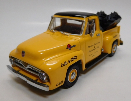 画像: 【特別価格】 1996 MATCHBOX - 1/43 COLLECTIBLES 【CATERPILLAR BRANDED 1955 FORD PICK-UP】 LT.YELLOW/RR