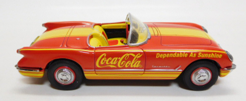 画像: 【特別価格】 1996 MATCHBOX - 1/43 COLLECTIBLES 【THE COCA-COLA 1953 CORVETTE】 RED/RR