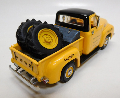 画像: 【特別価格】 1996 MATCHBOX - 1/43 COLLECTIBLES 【CATERPILLAR BRANDED 1955 FORD PICK-UP】 LT.YELLOW/RR