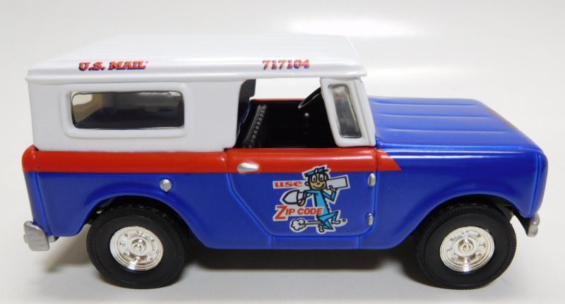 画像: 【特別価格】 1996 MATCHBOX - 1/43 COLLECTIBLES 【1961 INTERNATIONAL SCOUT POSTAL TRUCK】 BLUE-WHITE/RR