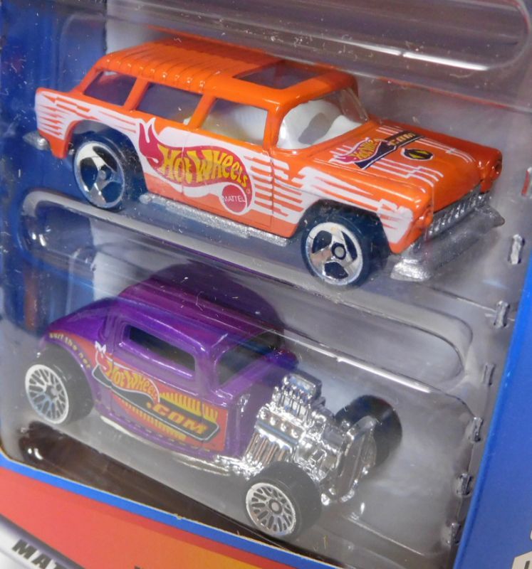 画像: 2000 5PACK 【HOT WHEELS .COM】　'40's Woodie / '65 Impala / T-Bird Stocker / Classic Nomad / '32 Ford