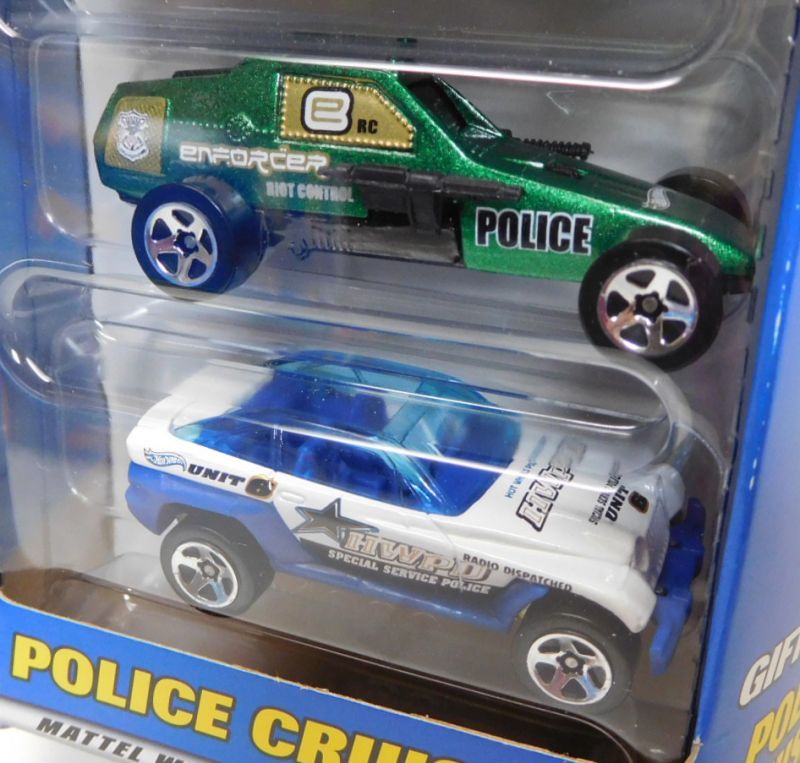 画像: 2001 5PACK 【POLICE CRUISERS】　Dodge Power Wagon / Scorchin' Scooter / Police Car / Enforcer / Jeepster