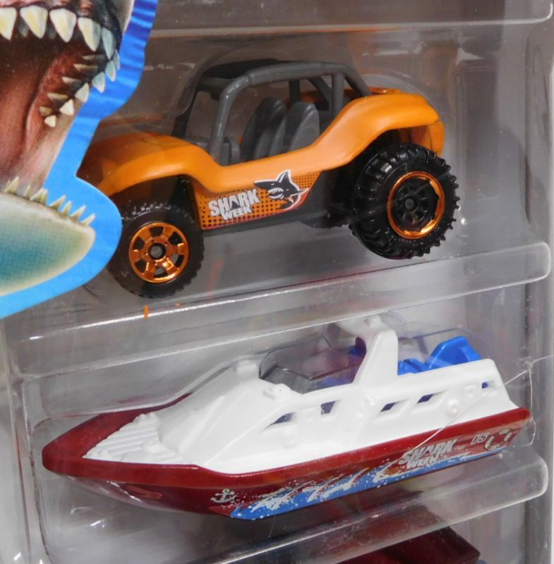 画像: 2016 MATCHBOX 5PACK  【SHARK WEEK】Baja Bandit / Rescue Boat / Volkswagen Type 181 / Checker Cab / Chevy Van