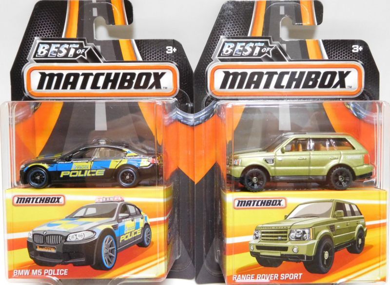 画像: 2017 BEST OF MATCHBOX 【6種セット】 LAMBORGHINI MIURA P400 S/VOLKSWAGEN T2 BUS/PORSCHE 911 GT3/MERCEDES-BENZ CLS 500/BMW M5 POLICE/RANGE ROVER SPORT