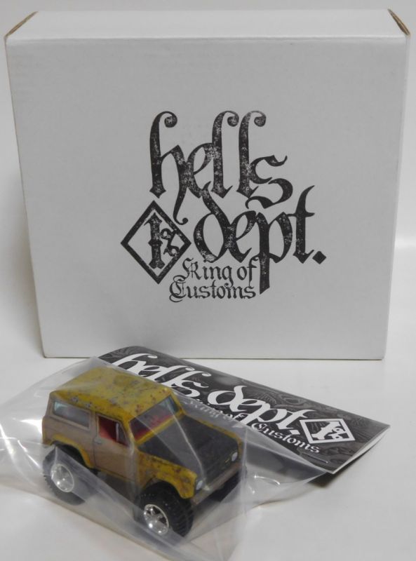 画像: HELLS DEPT 2016  【'67 FORD BRONCO (カスタム完成品）】 MUSTARD/RR (限定1台）（送料サービス適用外）