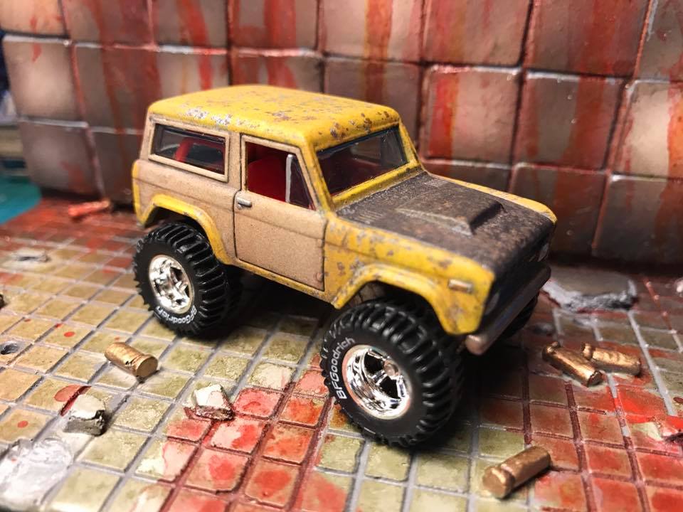 画像: HELLS DEPT 2016  【'67 FORD BRONCO (カスタム完成品）】 MUSTARD/RR (限定1台）（送料サービス適用外）