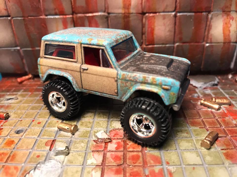 画像: HELLS DEPT 2016  【'67 FORD BRONCO (カスタム完成品）】 LT.BLUE/RR (限定1台）（送料サービス適用外）