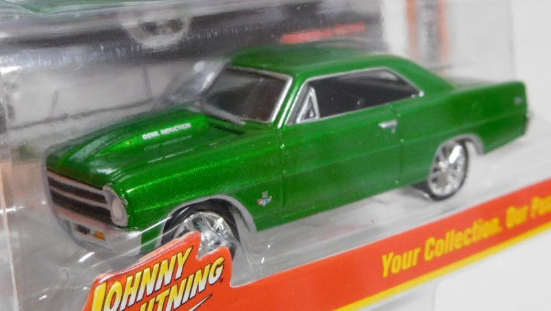 画像: 2016 JOHNNY LIGHTNING - MUSCLE CARS USA S2 【1967 CHEVY NOVA SS】 GREEN/RR