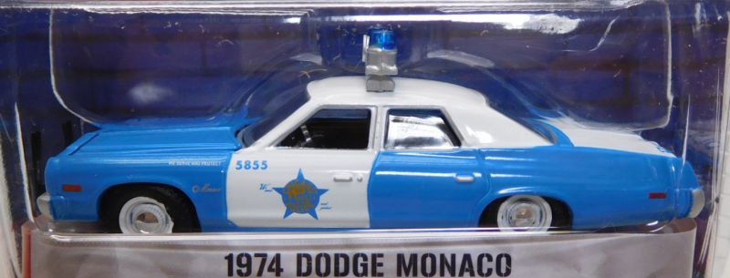 画像: 2016 GREENLIGHT HOT PURSUIT S20 【1974 DODGE MONACO】 BLUE-WHITE/RR (CHICAGO POLICE DEPARTMENT) 