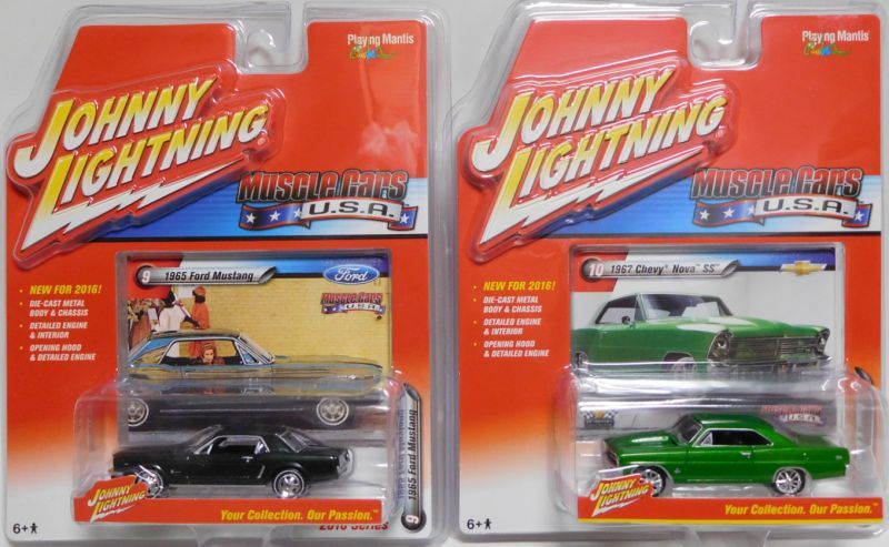 画像: 2016 JOHNNY LIGHTNING - MUSCLE CARS USA S2 【6種セット(A)】　