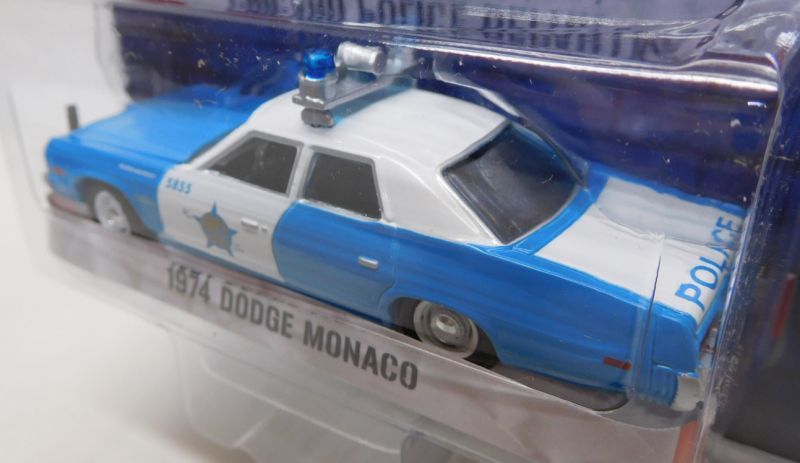 画像: 2016 GREENLIGHT HOT PURSUIT S20 【1974 DODGE MONACO】 BLUE-WHITE/RR (CHICAGO POLICE DEPARTMENT) 